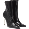ALEXANDER MCQUEEN black Victorian boots - ブーツ - 