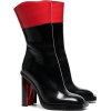 ALEXANDER MCQUEEN black and red hybrid 1 - Buty wysokie - 
