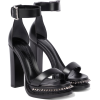 ALEXANDER MCQUEEN black sandal - Sandals - 