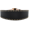 ALEXANDER MCQUEEN black studded leather - Belt - 