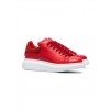 ALEXANDER MCQUEEN buffed leather sneaker - Superge - 