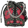 ALEXANDER MCQUEEN floral print bucket ba - Hand bag - 