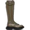 ALEXANDER MCQUEEN khaki boot - Čizme - 