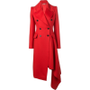 ALEXANDER MCQUEEN red coat - アウター - 