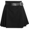 ALEXANDER MCQUEEN wrap mini skirt - 裙子 - 