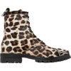ALEXANDER WANG Lace-up leopard-print cal - Čizme - 