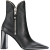 ALEXANDER WANG zip detail ankle boots - Botas - 