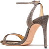 ALEXANDRE BIRMAN Willow lamé sandals - Sandały - 