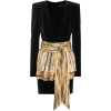 ALEXANDRE VAUTHIER Velvet minidress - 连衣裙 - $2,453.00  ~ ¥16,435.92