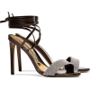 ALEXANDRE VAUTHIER bronze Kim 100 crysta - 凉鞋 - 