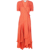 ALEXIS dot print wrap dress - Vestidos - £462.00  ~ 522.10€