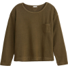 ALEX MIL olive pocket sweater - Puloveri - 