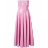 ALEX PERRY Powell vinyl-effect dress - Платья - 