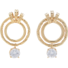 ALICAN ICOZ x ATTICO Banded-Nonna Earrin - イヤリング - $665.00  ~ ¥74,845