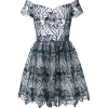 ALICE + OLIVIA  blue lace dress - Dresses - 
