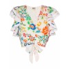ALL THINGS MOCHI Bviola floral-print blo - 半袖衫/女式衬衫 - 