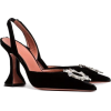 AMINA MUADDI Begum 95 Velvet Crystal Emb - Классическая обувь - 