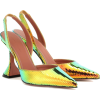 AMINA MUADDI Holli metallic slingback sa - Klasične cipele - 
