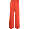 AMI Paris belted wide-leg trousers - Traperice - $375.00  ~ 322.08€
