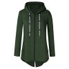 AMZ PLUS Women Plus Size Lightweight Full Zip Up Hooded Sweatshirt Hoodie - Koszule - krótkie - $25.59  ~ 21.98€