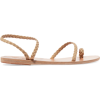 ANCIENT GREEK SANDALS Eleftheria braided - 平鞋 - 