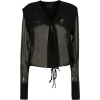 ANDREA BOGOSIAN sheer silk shirt 761 € - Srajce - dolge - 