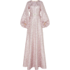 ANDREW GN sleeve silk gown - Obleke - 