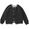 ANJA SCHWERBROCK mavy and grey cardigan - Swetry na guziki - 