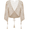 ANNA KOSTUROVA Cotton-crochet top - Camisa - longa - 
