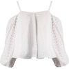 ANNA OCTOBER  Haut en broderie anglaise - Long sleeves shirts - 