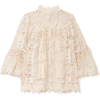 ANNA SUI Guipure lace top - Camisa - curtas - $490.00  ~ 420.85€