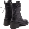 ANN DEMEULEMEESTER  Block-heel leather b - Buty wysokie - 