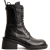 ANN DEMEULEMEESTER black boot - Buty wysokie - 