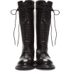 ANN DEMEULEMEESTER black boots - Stivali - 