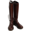 ANN DEMEULEMEESTER brown boots - ブーツ - 