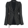 ANN DEMEULEMEESTER fitted blazer - Jaquetas e casacos - 
