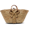 ANYA HINDMARCH Bow large seagrass basket - Kleine Taschen - 