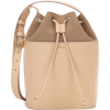 A.P.C. Claire leather and suede bucket b - Hand bag - 