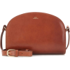 A.P.C. Demi-Lune leather shoulder bag - Carteras - 