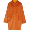 APPARIS orange faux fur oversized parka - Jakne in plašči - 