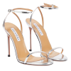 AQUAZURRA Silver sandals - Sandale - 