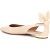 AQUAZZURA Deneuve leather ballet flats - Ballerina Schuhe - 