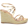 AQUAZZURA Gin 85 wedge sandals - ウェッジソール - 