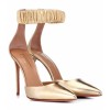 AQUAZZURA Liberty 105 metallic leather p - Classic shoes & Pumps - 