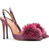 AQUAZZURA Pink Powder Puff 105 slingback - Sapatos clássicos - 