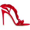 AQUAZZURA Ruffle 105 sandals - Klasični čevlji - 