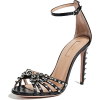 AQUAZZURA black embellished sandal - Sandali - 