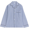ARKET blue striped pajama shirt - 睡衣 - 