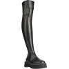 ARMANI black over-the knee boot - ブーツ - 