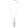 AS29 18kt white gold Lucy contoured diam - Necklaces - 